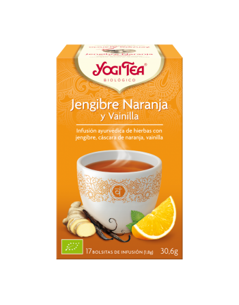 Yogi Tea Jengibre, Naranja...