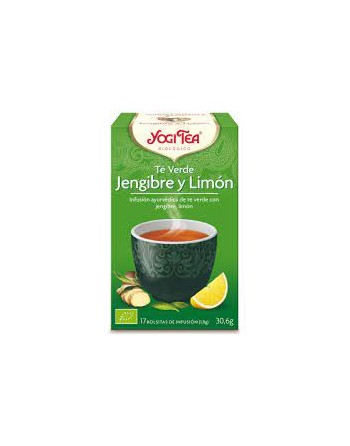 Yogi Tea Té verde Jengibre...