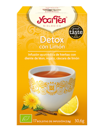 Yogi Tea Detox con limón